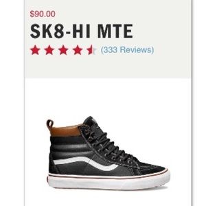 Vans Leather High Tops